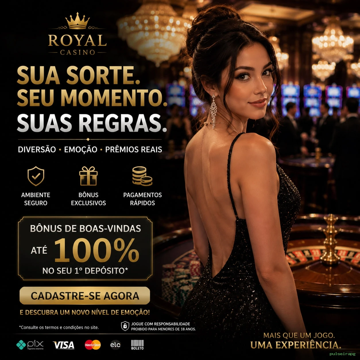 Aplicativo móvel pulseirapg para iOS e Android